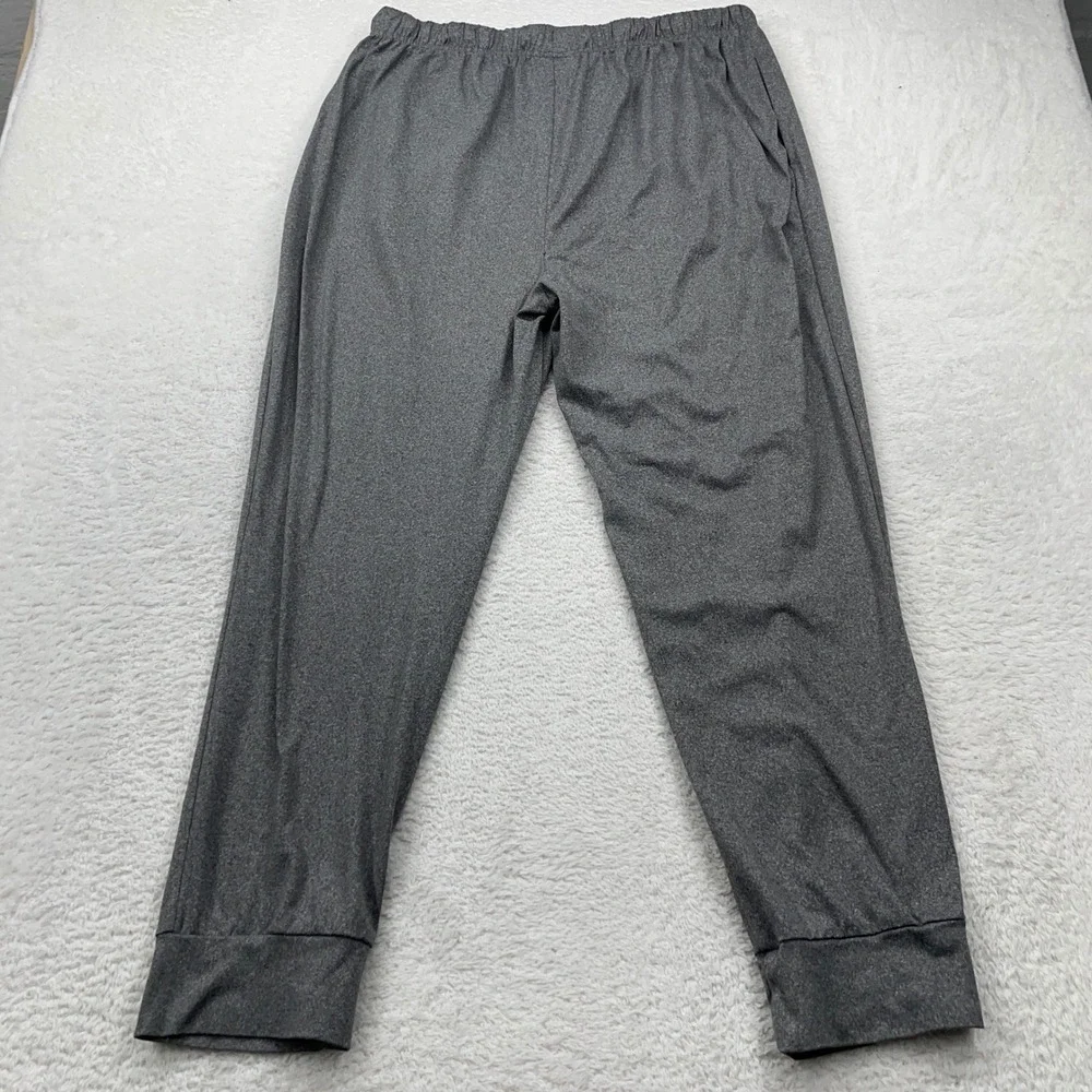 True Religion Loungewear Pants Men's Size‎ L Heather Gray Jogger Track